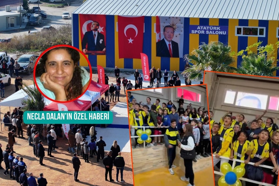 Sadettin Saran, 26’ncı spor salonunu ve annesinin adını taşıyan etüt merkezini Hatay Defne’de açtı 