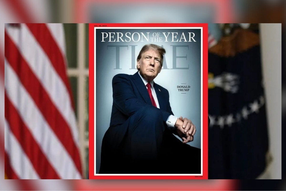 ABD seçiminden zaferle çıkan Donald Trump, Time dergisi tarafından 'Yılın kişisi' seçildi