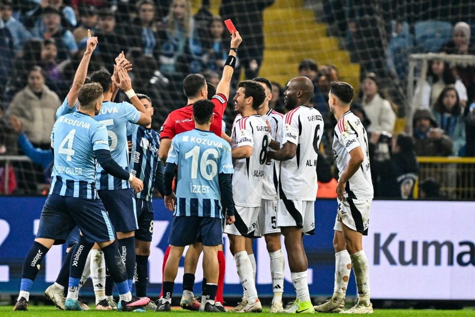 Beşiktaş deplasmanda Adana Demirspor'a kaybetti, ev sahibi ligdeki ilk galibiyetini aldı