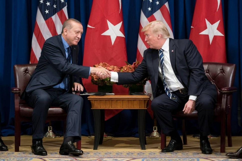 Donald Trump: Erdoğan iyi anlaştığım biri, çok güçlü bir ordu kurdu