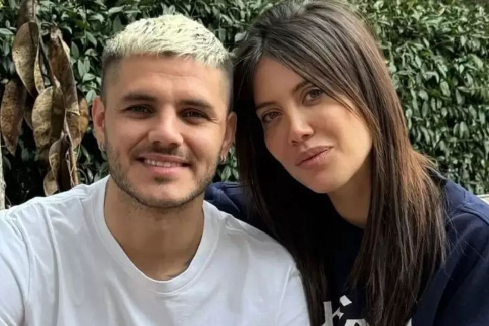 Icardi, boşanma aşamasında olduğu Wanda Nara'ya İstanbul'da velayet davası açtı