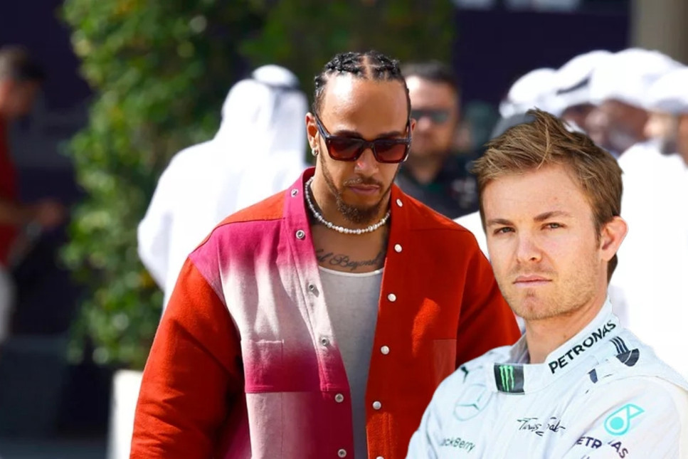 2016 dünya şampiyonu Nico Rosberg, Hamilton'un kıyafetinden rahatsız oldu