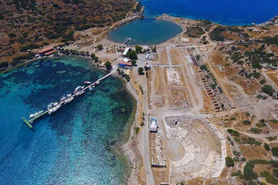 Knidos Antik Kenti'ndeki restoran yıkılacak, arkeolojik kazı yapılacak