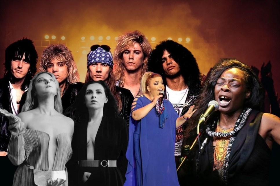 Guns N' Roses'tan Buika ve Kibariye'ye kadar dünyaca ünlü isimler 2025'te Türkiye'de konser verecek