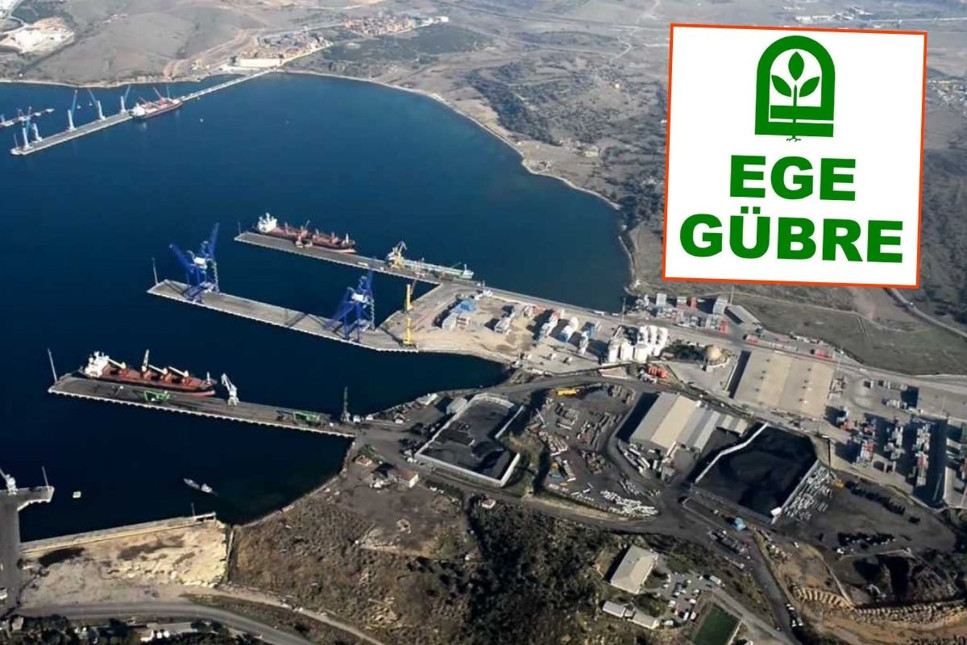 Ege Gübre, iskelesindeki kiralık depolama alanlarını liman geri hizmetlerine dönüştürüyor