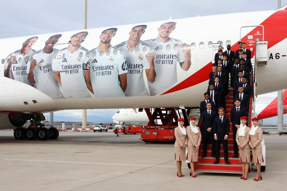 Emirates'ten Real Madrid’e özel kaplama