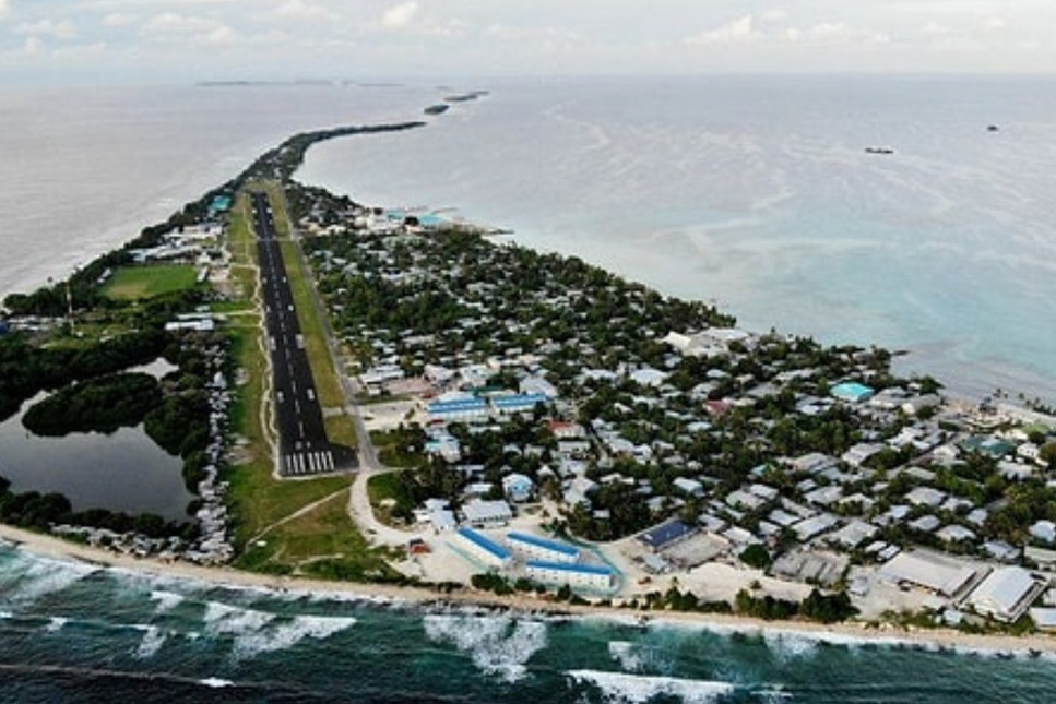 Ada ülkesi Tuvalu, iklim değişikliği sonucu topraklarını kaybederse 'devlet' statüsünü yitirebilir