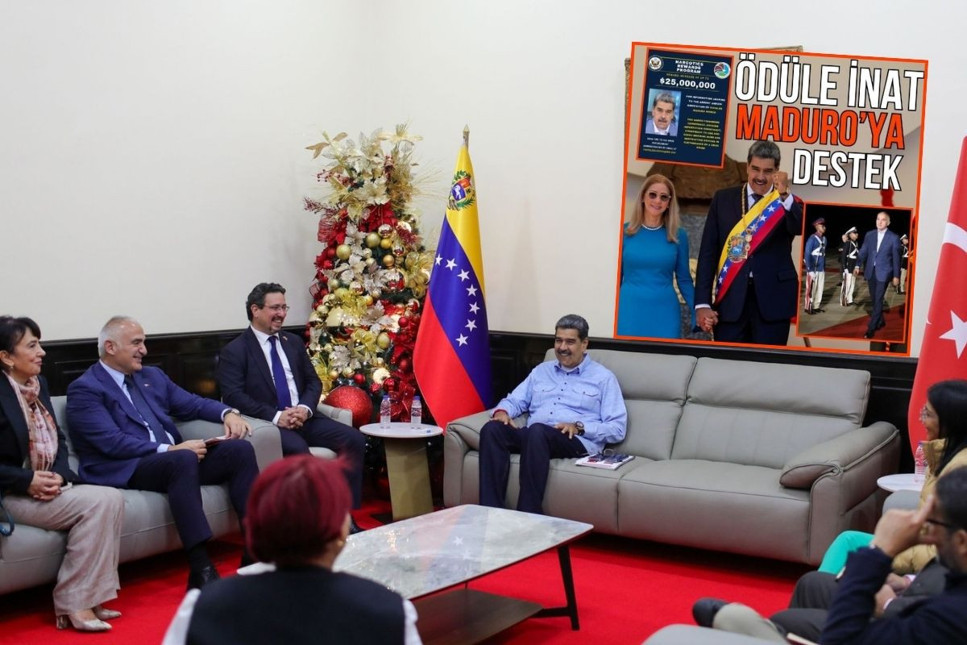 Venezuela lideri Nicolas Maduro'dan Kültür ve Turizm Bakanı Mehmet Nuri Ersoy paylaşımı: Harika bir toplantı yaptık