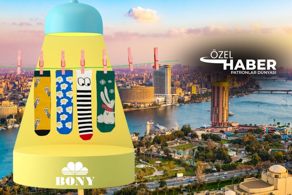 Türkiye’nin en büyük çorap üreticilerinden olan Bony Socks 50 milyon dolarlık yatırım için Mısır'a gitti