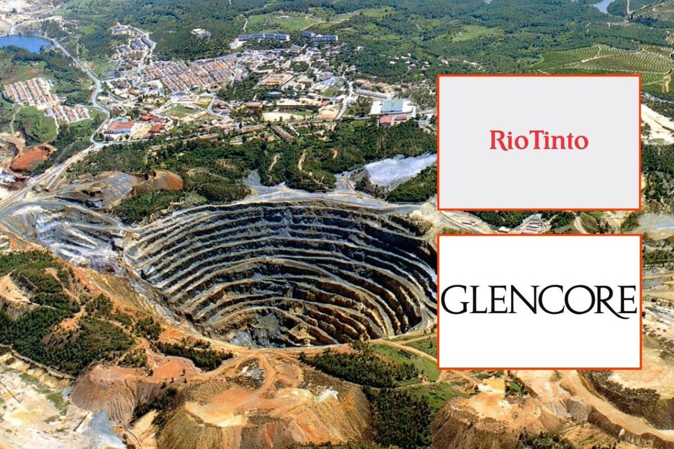 Madencilik devleri Rio Tinto ve Glencore, 158 milyar dolarlık birleşme için görüşüyor