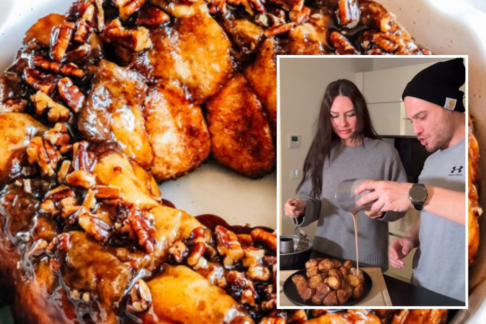 Yasemin Özilhan ve Kerem Bürsin'den Monkey Bread tarifi