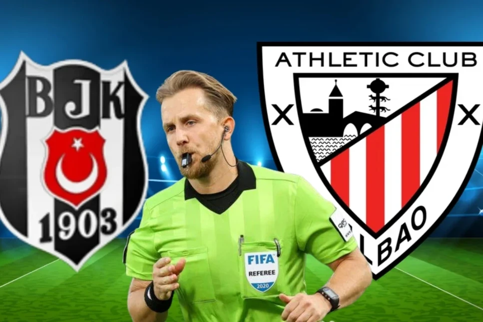 Beşiktaş-Athletic Bilbao karşılaşmasında Avusturyalı hakem Julian Weinberger görev alacak