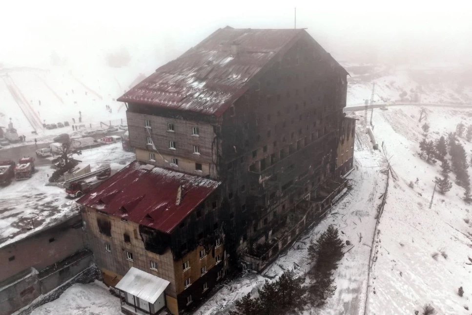 Kartalkaya Kayak Merkezi'nde 76 kişiye mezar olan Grand Kartal Otel'de soğutma ve arama kurtarma işlemleri tamamlandı