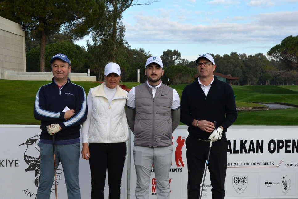 7'nci Balkan Open 2025 Golf Şampiyonası Antalya'da başladı