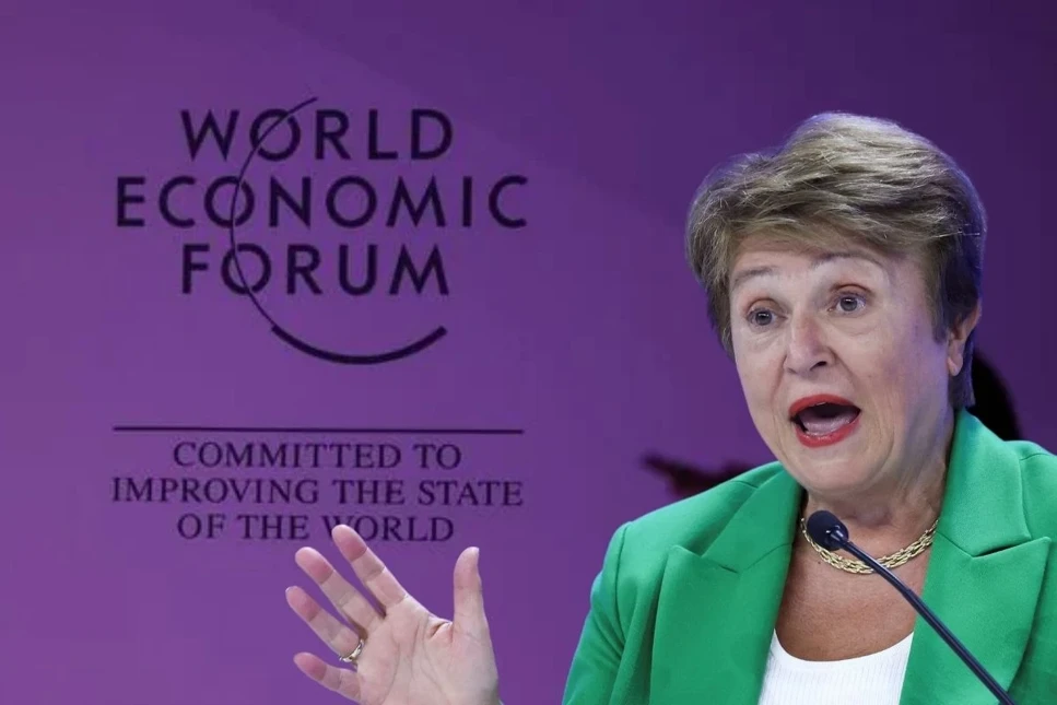 IMF Başkanı Kristalina Georgieva'dan Davos'ta enflasyon uyarısı: Henüz yenilmiş değil