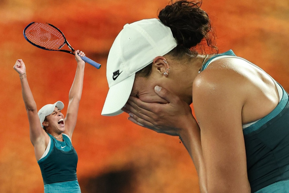 Avustralya Açık tek kadınlarda şampiyon Madison Keys oldu