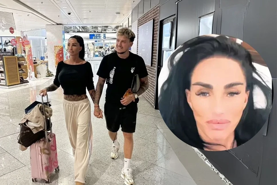 46 yaşındaki eski model Katie Price, yüz gerdirmeye İstanbul'a geldi