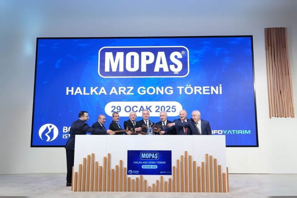 Borsa İstanbul’da gong Mopaş için çaldı