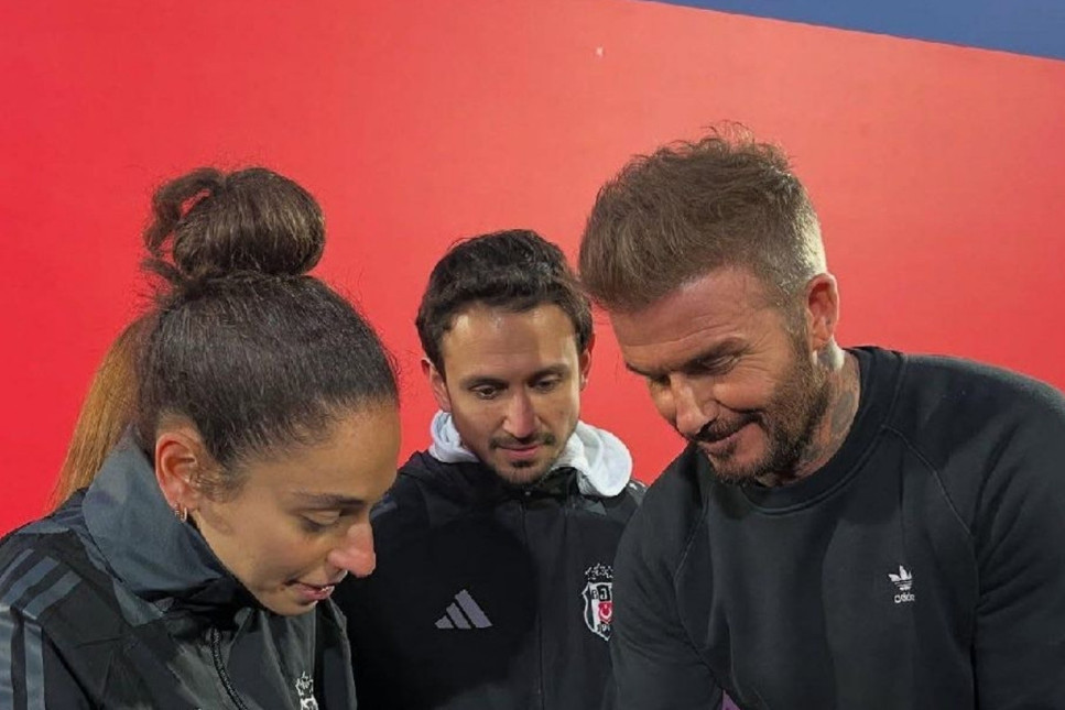 Eski İngiliz futbolcu David Beckham, Türkiye'ye geldi