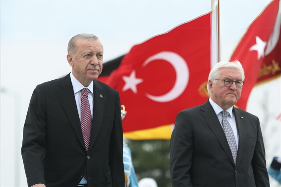 Almanya Cumhurbaşkanı  Frank-Walter Steinmeier yarın Türkiye'ye geliyor