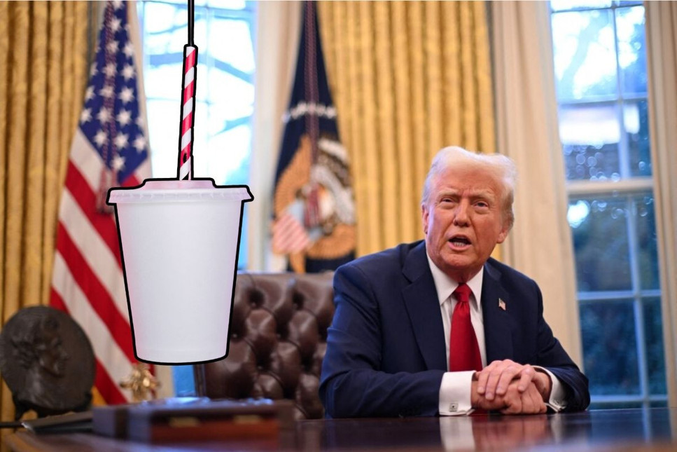 ABD Başkanı Trump'tan 'kağıt pipet' eleştirisi: Plastiğe geri dönüyoruz