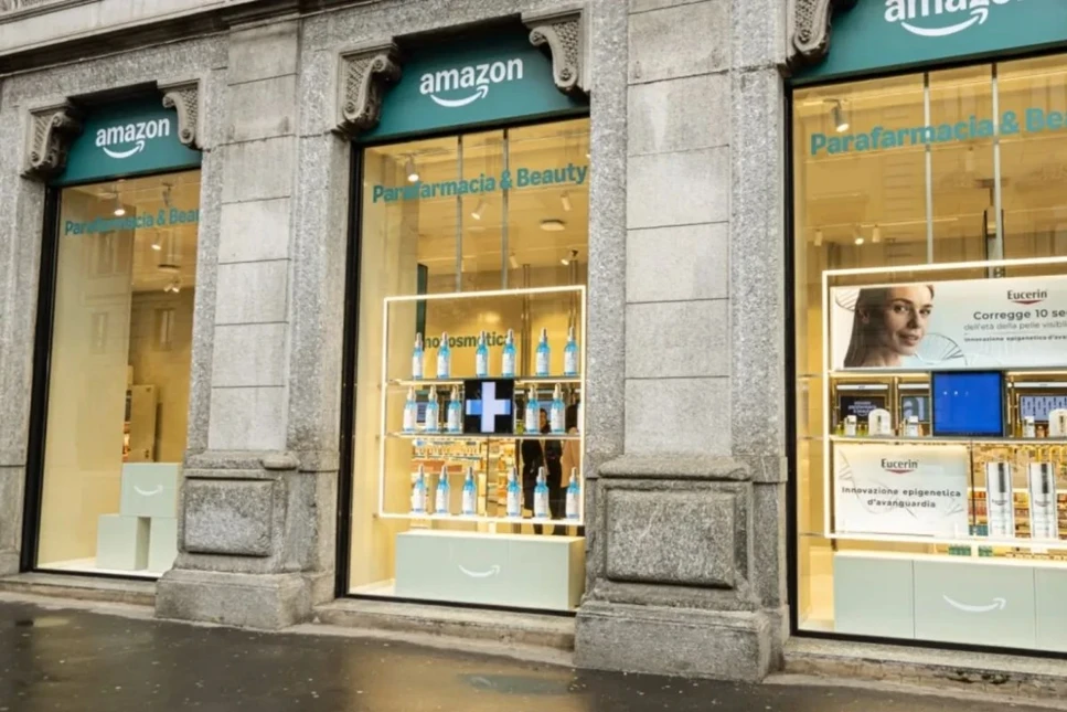 Amazon, İtalya’da ilk güzellik ve kişisel bakım mağazasını açtı