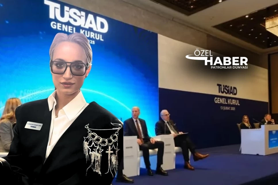 Melisa Sabancı Tapan'ın TÜSİAD toplantısına giderken seçtiği 38 bin 150 TL'lik kombini dikkat çekti