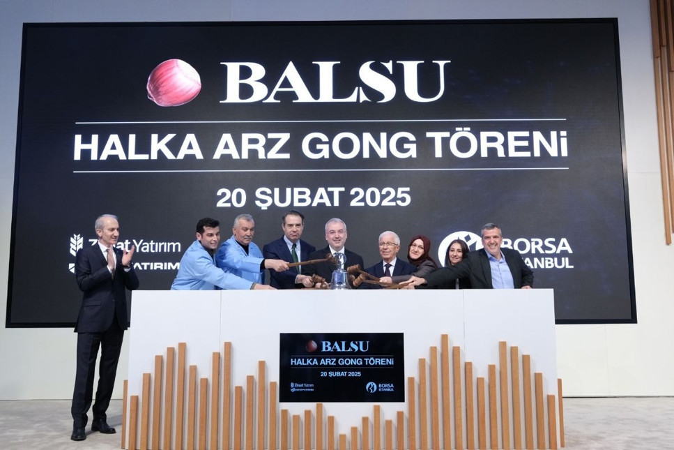 Borsa İstanbul'da gong Balsu Gıda için çaldı