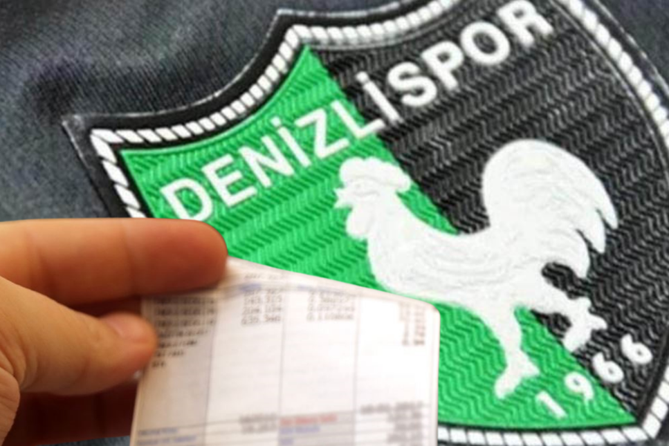 Denizlispor Kulübünün doğal gazı borç nedeniyle kesildi