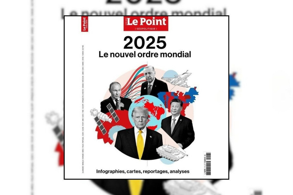 Fransız dergi Le Point, Cumhurbaşkanı Erdoğan'ı kapağına taşıdı: Yeni dünya düzenine yön verecek liderler