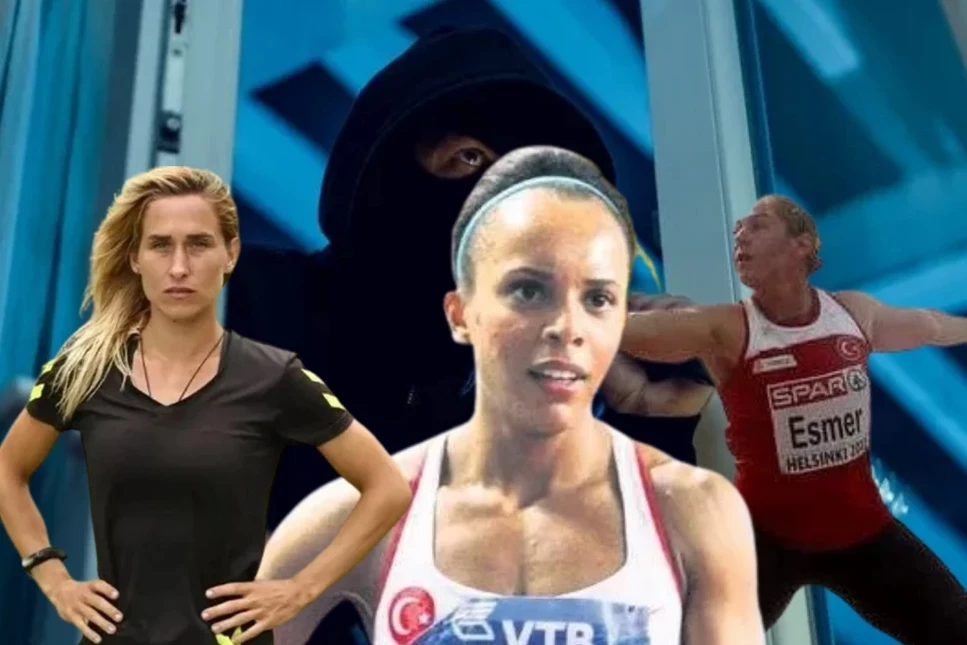 Milli sporcular Sema Aydemir, Dilek Esmer ve Meliz Redif'in ortak yaşadıkları eve giren hırsızı DNA analizi ele verdi