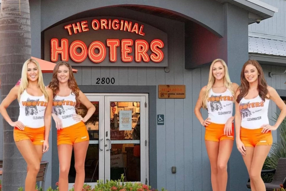 Florida'da altı girişimci tarafından kurulan 'sansasyonel' kanatçı Hooters iflasın eşiğinde