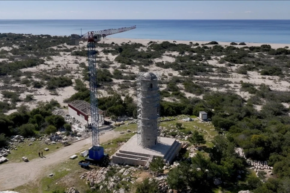 Patara Deniz Feneri'nin ışığı yüzyıllar sonra yeniden yanacak