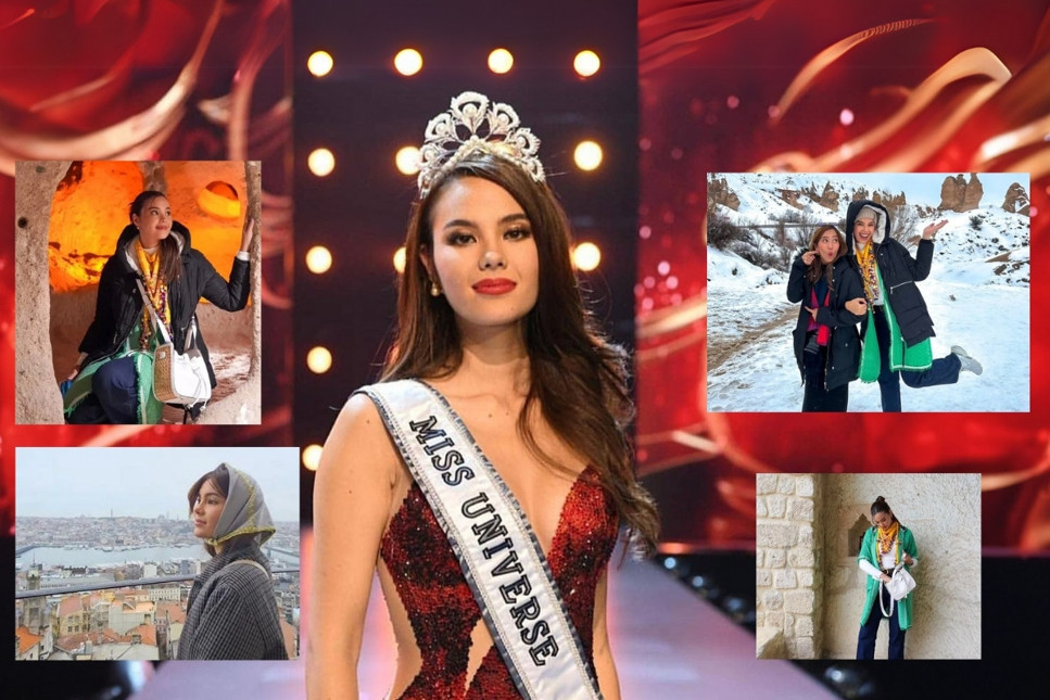 2018 Kainat Güzeli Catriona Gray, nişanlısıyla ayrıldıktan sonra Türkiye’yi keşfe çıktı