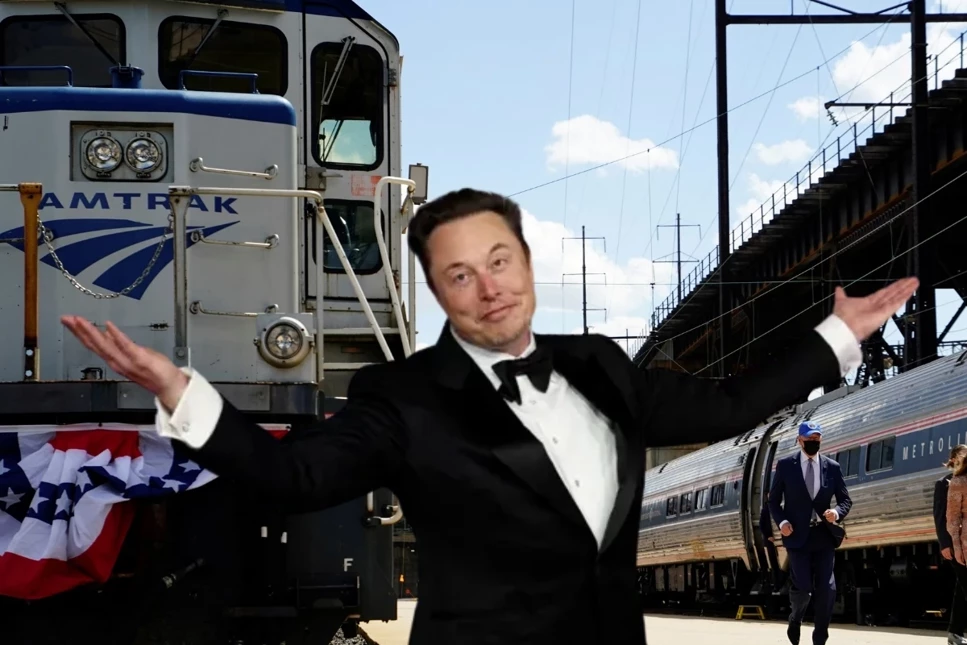 Elon Musk Amtrak gibi kamu kurumlarının özelleştirilmesi gerektiğini söyledi