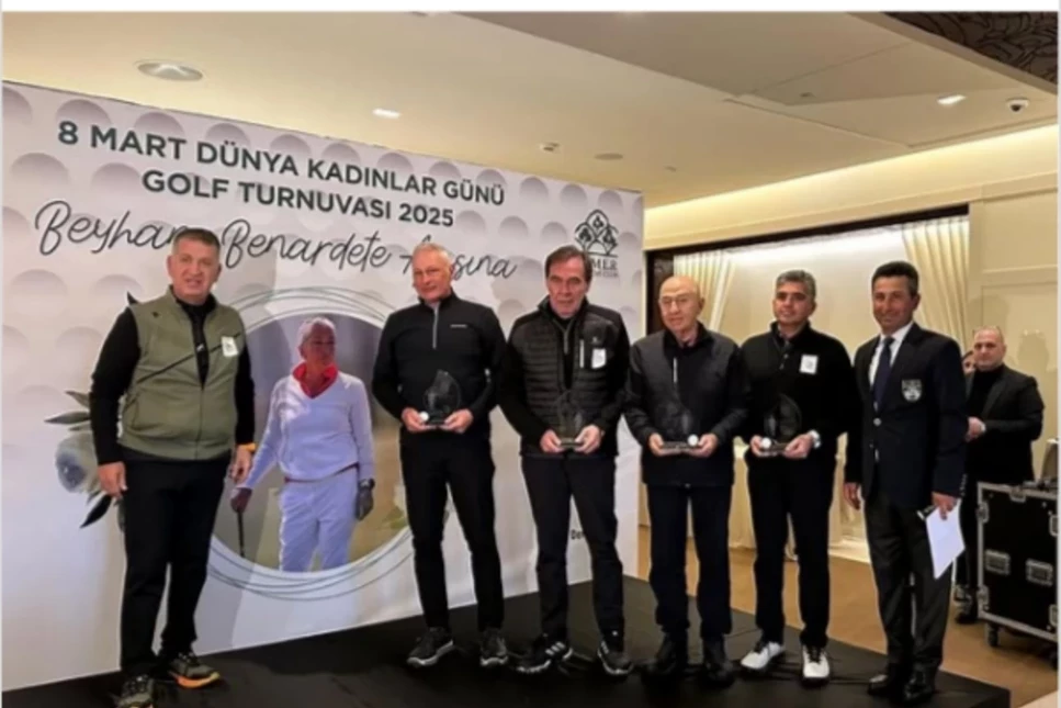 Kemer Country Club'da Beyhan Benardete anısına golf turnuvası