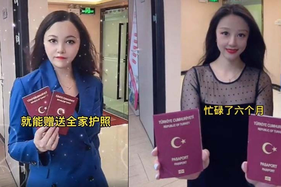 'TC vatandaşlığı' reklamları şimdi de Çin’de: 1.6 Milyon Yuana tüm aileye pasaport hediye
