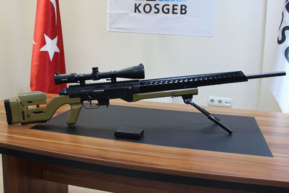 'Türkiye'nin yüzde 100 yerli ve milli sniper tüfeği'ni ürettik'