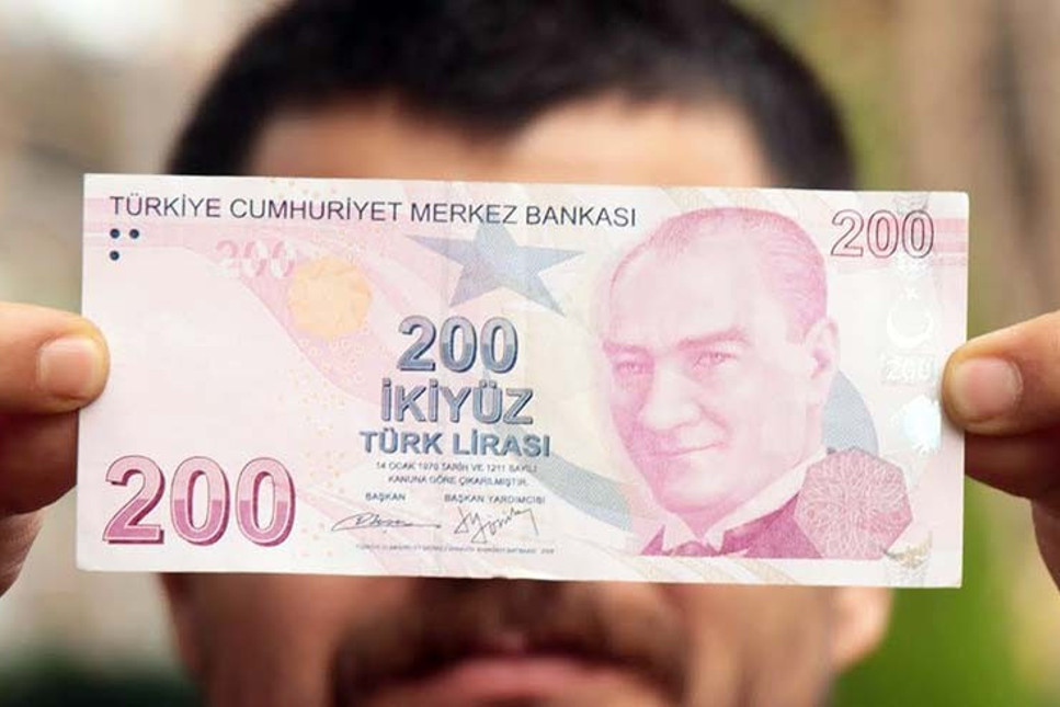 200 TL'lik banknot sayısı son bir yılda yüzde 104 arttı