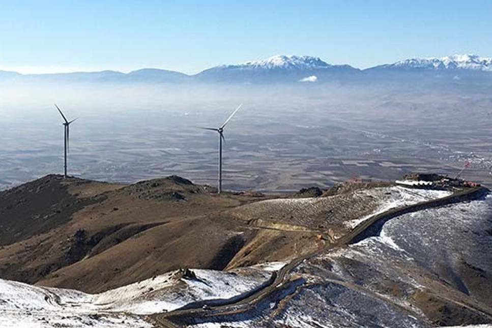 100 MWm Kocatepe RES’in tüm türbinleri devreye alındı