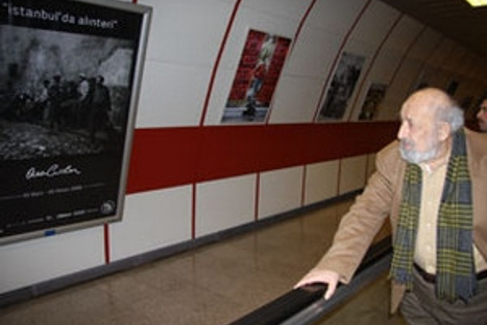 Ara Güler: Metro'da sergi olmaz