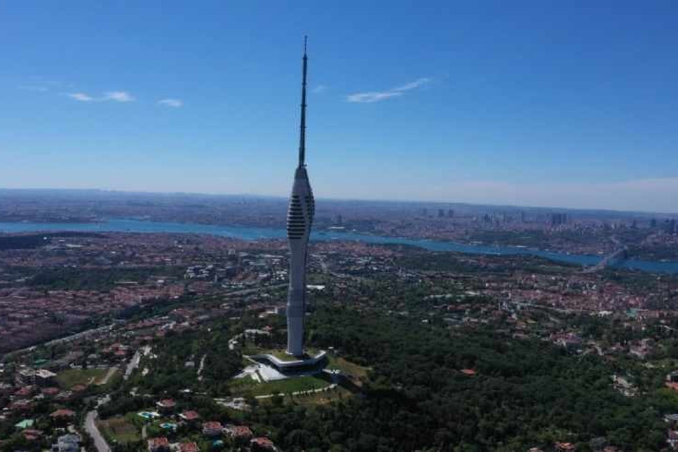 İstanbul'un yeni simgesi Çamlıca Kulesi hizmete girdi