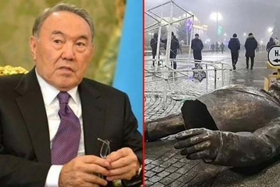 28 yıl ülkeyi tek başına yöneten Nursultan Nazarbayev Kazakistan'ı terk etti