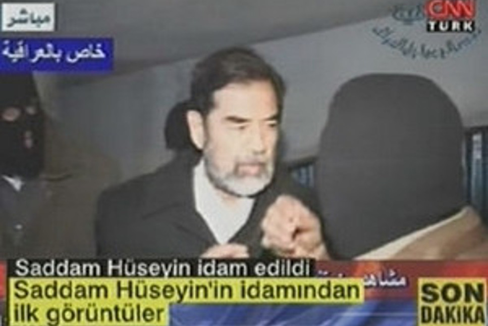 İşte Saddam Hüseyin'in idam anı