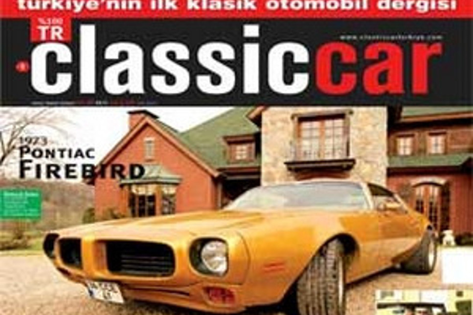 Türkiye'nin ilk klasik otomobil dergisi çıkıyor