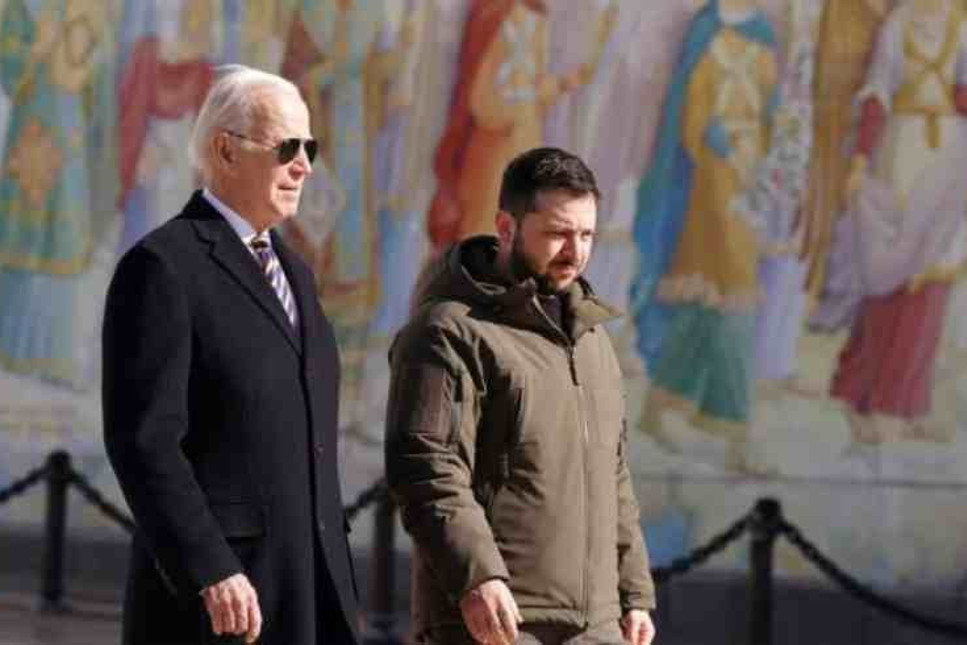 ABD Başkanı Biden'den Ukrayna'ya sürpriz ziyaret