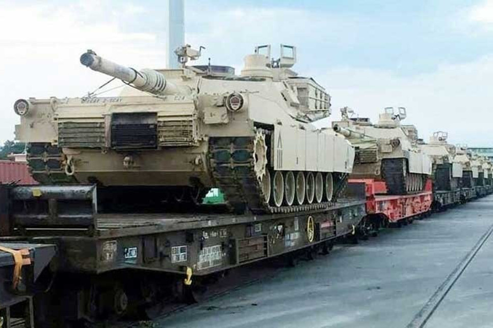ABD, Türkiye sınırına tanklar yığıyor!