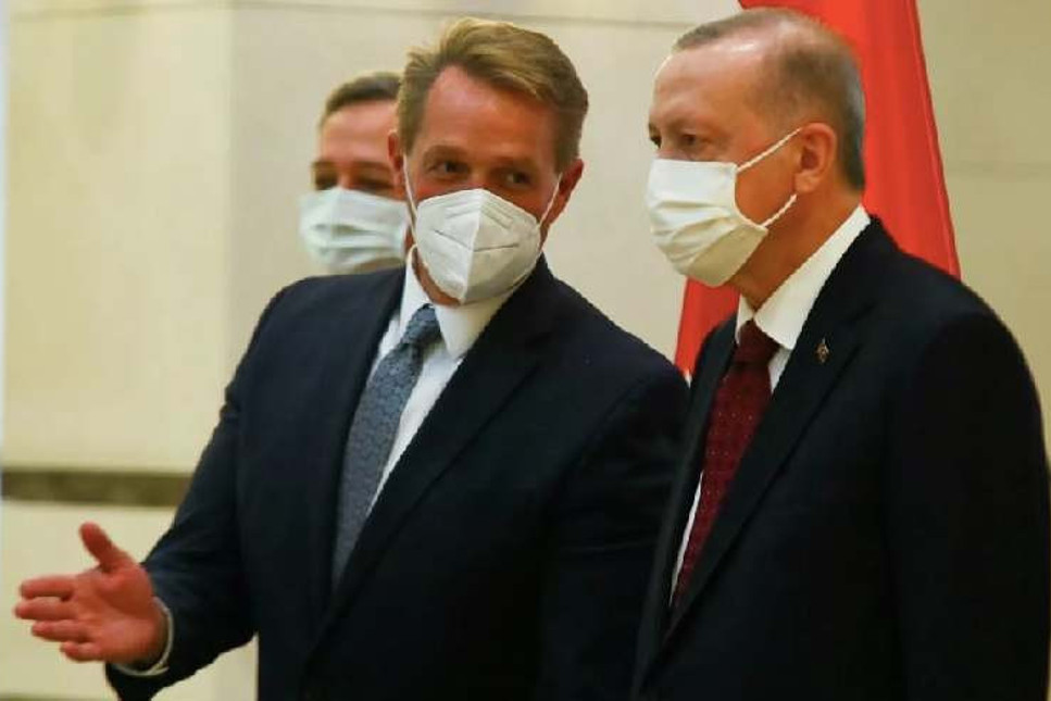 ABD'nin Ankara Büyükelçisi Flake, Cumhurbaşkanı Erdoğan'a güven mektubu sundu