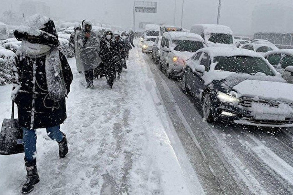 AKOM uyardı: İstanbul'da beş gün kar fırtınası