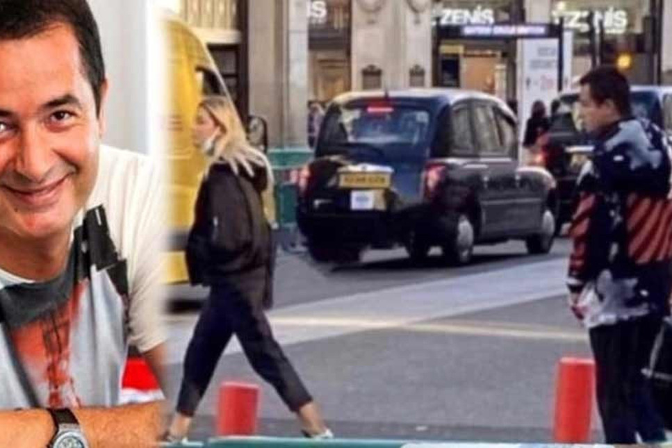 Acun Ilıcalı, kendisinden 30 yaş küçük sevgilisi Çağla Altunkaya’yla Londra’da görüntülendi